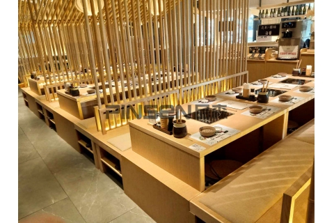 日式烤肉店應該如何選擇合適的日式烤肉桌？在裝飾設計中應注意什么？